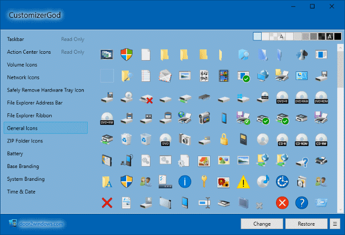 where are my desktop icons windows 10